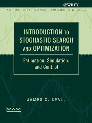 cover image of Introduction to Stochastic Search and Optimization